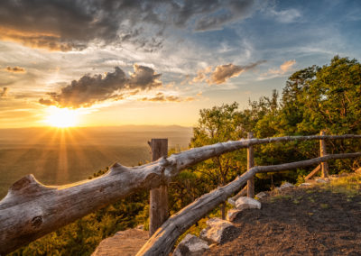 Mohonk Mountain House sunset